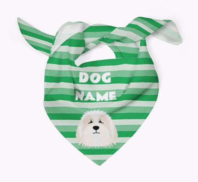 Personalised 'Stripes' Bandana for your {breedFullName}